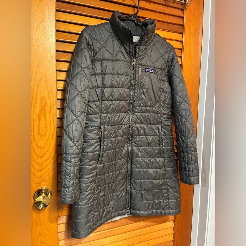 Patagonia Radalie Parka, gray- womens size small - Picture 2 of 9